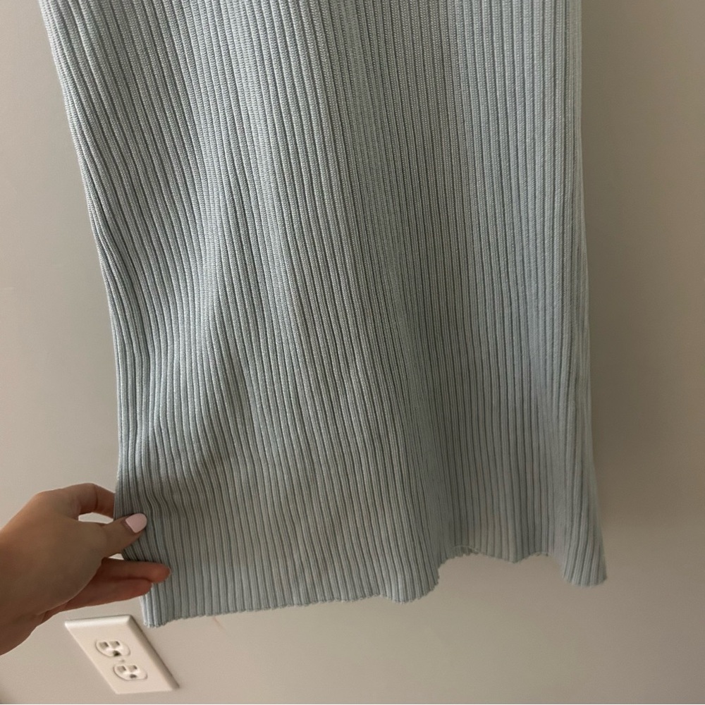 Significant Other Sofia Open Back Ribbed Knit Mid… - image 5